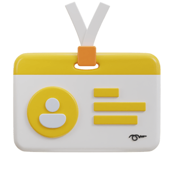 3d driver license, id card, plastic card icon png