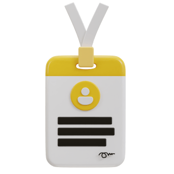 3d driver license, id card, plastic card icon png