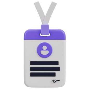 3d driver license, id card, plastic card icon png