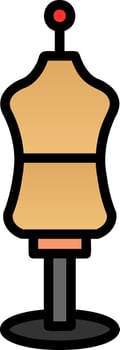Mannequin Vector Icon Design