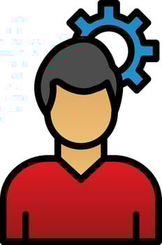 Electrical engineer Vector Icon Design