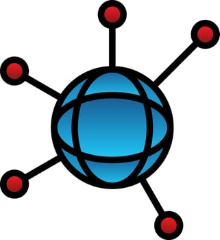 Network Vector Icon Design