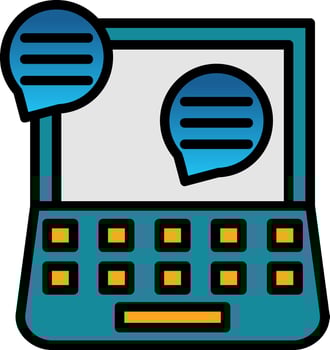 Chat Vector Icon Design