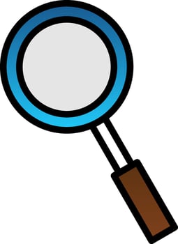 Searching Vector Icon Design