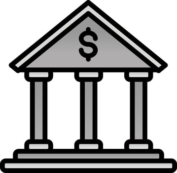 Bank Vector Icon Design