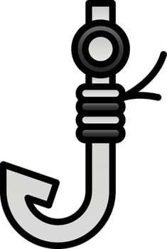 Hook Vector Icon Design