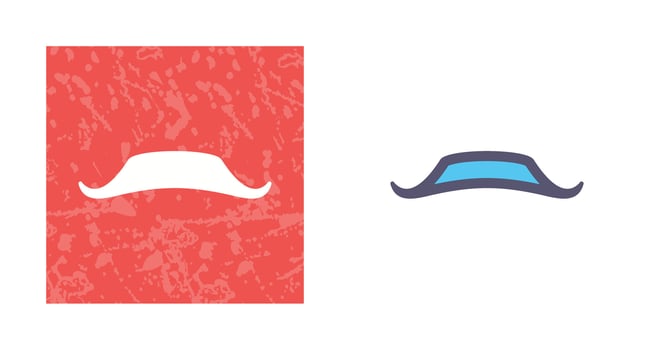 Moustache Vector Icon