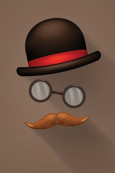 male fashion style vector