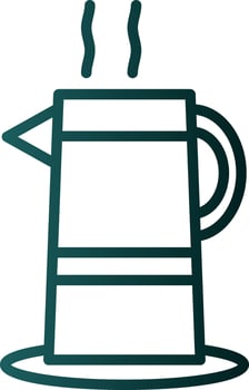 Kettle Vector Icon Design