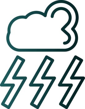 Storm Vector Icon Design