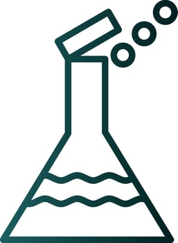 Flask Vector Icon Design