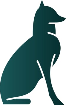 Dog Vector Icon Design