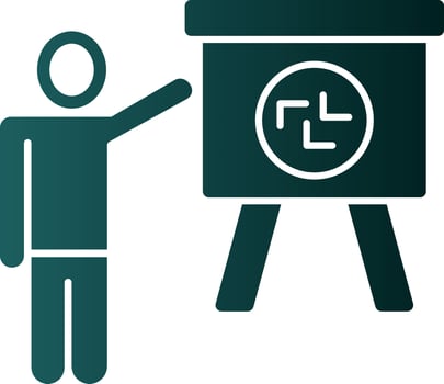 Training Vector Icon Design