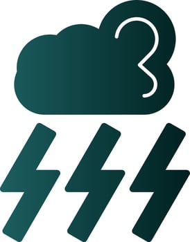 Storm Vector Icon Design