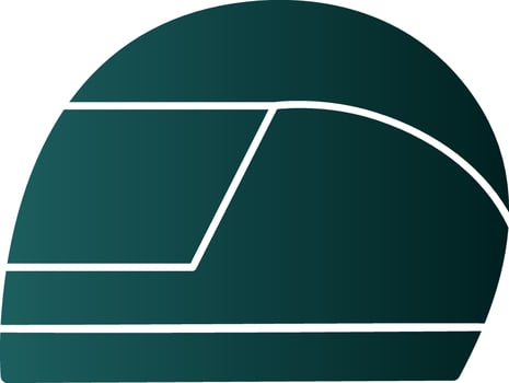 Helmet Vector Icon Design