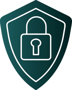 App Security Vector Icon Design