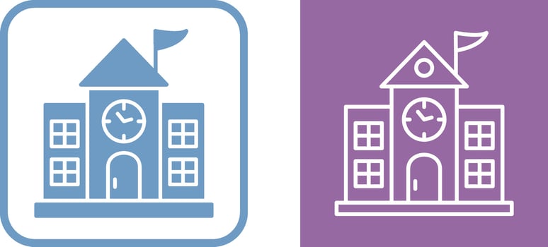University Campus Vector Icon