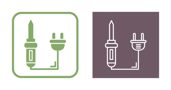Soldering Iron Vector Icon