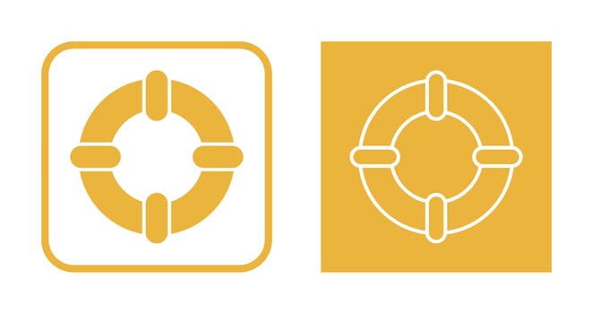 Life Saver Vector Icon
