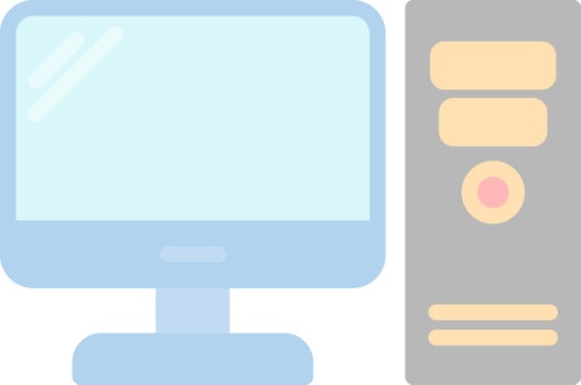 Computer Vector Icon Design