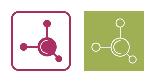 Molecule Vector Icon