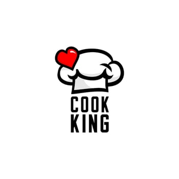 Chef hat logo vector