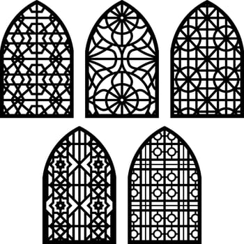 Simple Vector Pattern for Laser Cutting, Decoration, Ornament, Metal design, wood carving, and vector