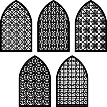 Simple Vector Pattern for Laser Cutting, Decoration, Ornament, Metal design, wood carving, and vector
