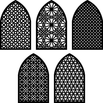 Simple Vector Pattern for Laser Cutting, Decoration, Ornament, Metal design, wood carving, and vector