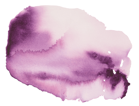 Fuchsia pink watercolor brush strokes isolated, Hand painted on watercolor paper texture, Fuchsia pink artistic element for templates invitation card design png