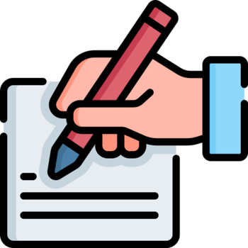 writing icon design png
