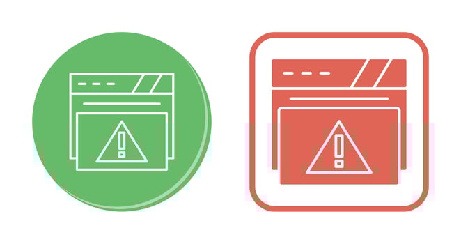 Alert Vector Icon