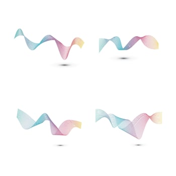 Sound waves vector illustration