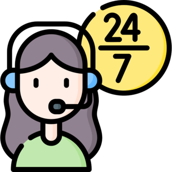 Customer care icon design png