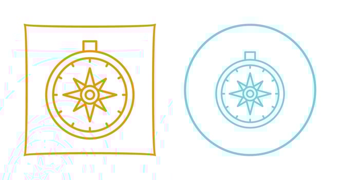 Compass Vector Icon