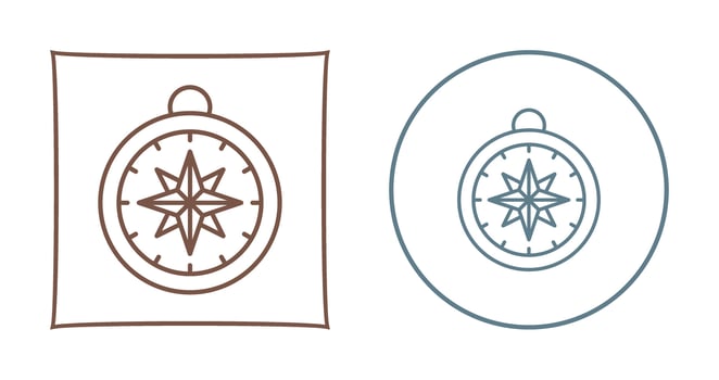 Compass Vector Icon