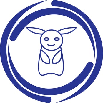 Unique Game Character Vector Icon
