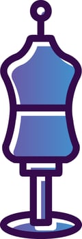 Mannequin Vector Icon Design