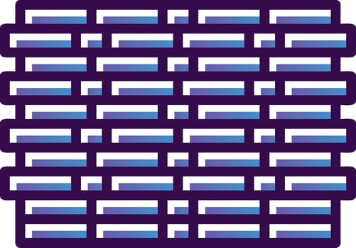 Bricks Vector Icon Design