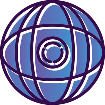 Globe Vector Icon Design