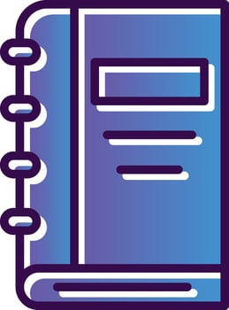 Book Vector Icon Design