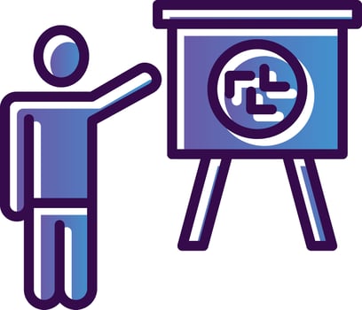 Training Vector Icon Design