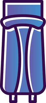 Sleeping bag Vector Icon Design