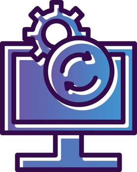Account Recovery Vector Icon Design
