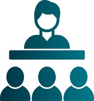 Seminar Vector Icon Design