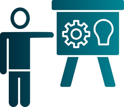Training Vector Icon Design