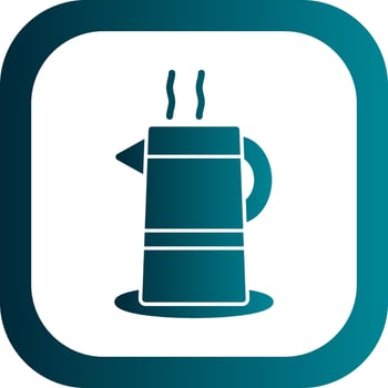Kettle Vector Icon Design