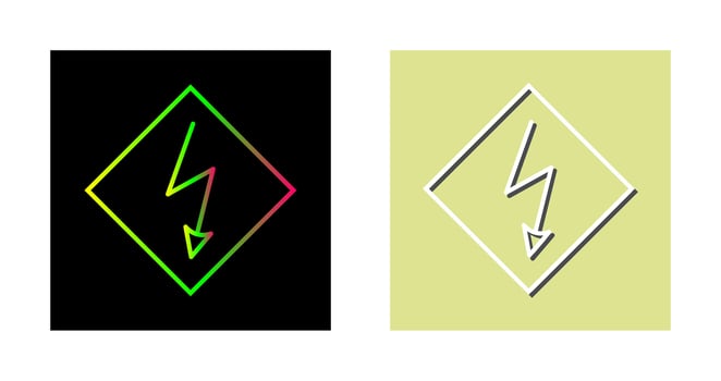 High Voltage Vector Icon