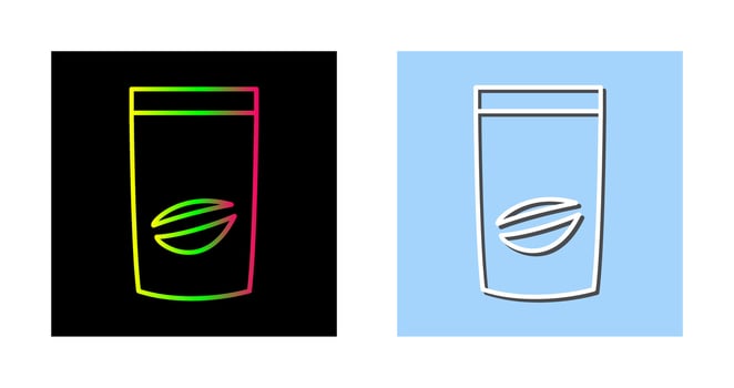 Coffee Bag Vector Icon