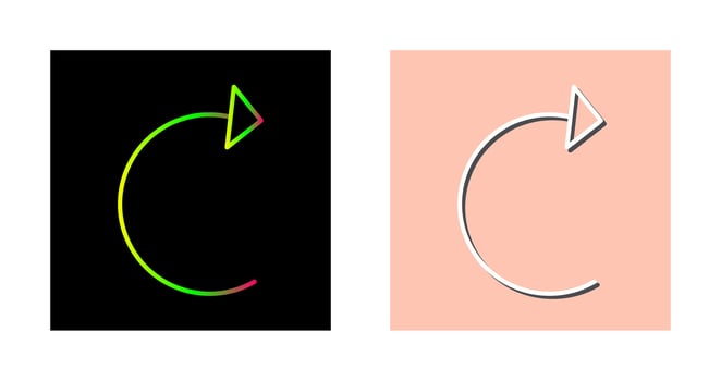 Unique Reload Vector Icon